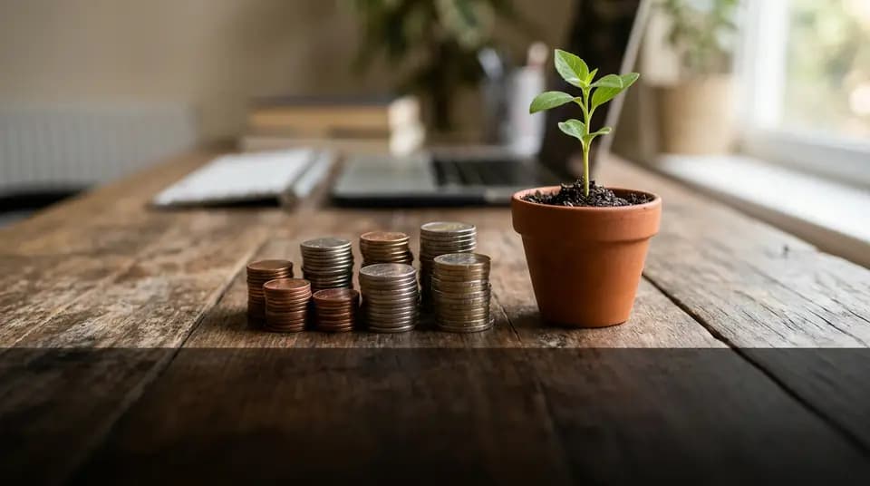 Ilustração relacionada a rendimento de investimentos